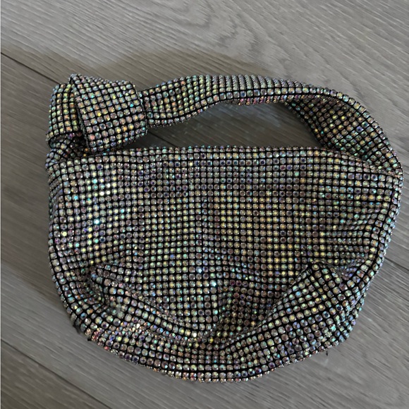 Elegant Crystal Embellished Handbag - Picture 2 of 6